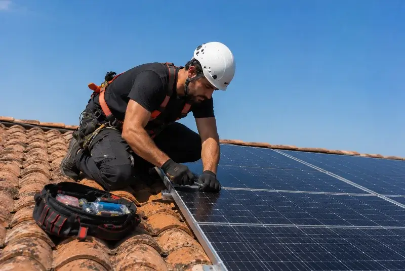 Maintenance et monitoring de panneaux solaires à Brieuil-sur-Chizé