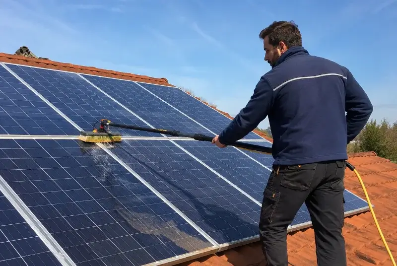 Nettoyage et entretien de panneaux solaires à Brieuil-sur-Chizé